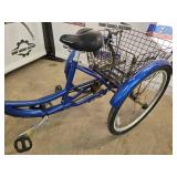 Schwinn Meridian Tricycle - 3-Wheel Adult Cruiser with Front Basket