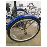 Schwinn Meridian Tricycle - 3-Wheel Adult Cruiser with Front Basket