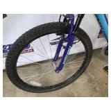 Pueblo 17" Mountain Bike - 26" Wheels Blue/Purple