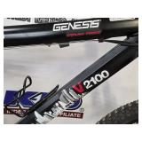 Genesis V2100 Mountain Bike - Lightweight Alloy Frame - 21-Speed