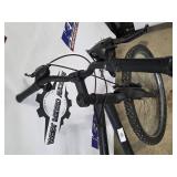 Black Mountain Bike - Front Suspension, Triple Chainring, Kickstand