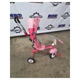 My 1st Flyer Pink Toddler Tricycle with Push Handle
