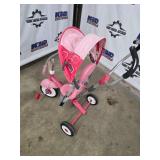 My 1st Flyer Pink Toddler Tricycle with Push Handle