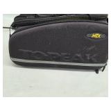 Topeak MTX Quick Track Trunk Bag - Black with Pump Attachment