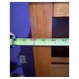 Bookcase - Oak Finish 3-Shelf - 32 in W x 33 in H