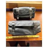 Harley-Davidson Wing Logo Leather Saddlebags - Pair