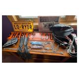 Harley-Davidson LO-RYDR Plate & Sturgis Stories Memorabilia
