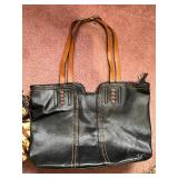 Gucci Handbag (authenticity unknown)- Horsebit Print Satchel & faux-Leather Tote (Lot of 2)