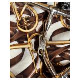 Gucci Handbag (authenticity unknown)- Horsebit Print Satchel & faux-Leather Tote (Lot of 2)