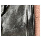 Black Leather Bag Set - 3-Piece: Backpack, Tote & Wallet