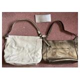 Calvin Klein Handbags & silver checkbook cover (Lot of 3)