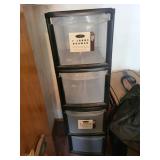 Elite Gold 4-Drawer Expandable Storage Tower