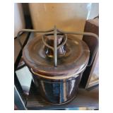 Stoneware Cookie Jar and large jug