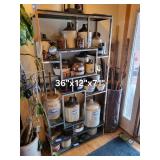 geometric Shelving Unit - 36 W x 12 D x 71 H