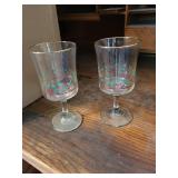 box of misc. Crystal Glassware Set