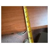 Mobile 3-Drawer File Cabinet on Casters - Wood Front