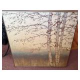 Birch Silhouette II by James Wiens - Framed Birch Tree Wall Art
