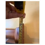 Ornate Carved Wooden Bed Footboard with Black Metal Frame - Salvage Decor Full Size