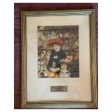 On the Terrace - Framed Print (Vintage Reproduction)