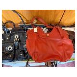 Leather Handbags (Lot of 3)