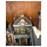 Department 56 Christmas Village Snow Village Original Snow Village & Home Town Series (Lot of 5)