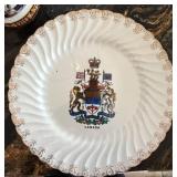London Cityscape Teapot & Canada Crest Plate - The Great British Pottery Company Limited