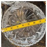 shelf inside Hutch - Mikasa Crystal Glassware Assorted Cut-Pattern Plates, Bowls & Pitcher