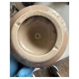 Dining Room - KOOMCO CHINA Ceramic Candle Holder Set - Blue Rim Leaf Motif, 3-Piece