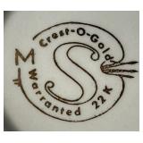 Dining Room - Grosvenor Bone China Blue & White Transferware - White House Plate & Holland Windmill Tile