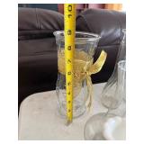 Crystal Clear Glass Vases & Jars - Assorted Patterned Glassware Collection