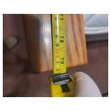 Bed Frame Oak Wood with Headboard & Footboard - Slat Design