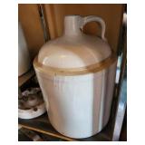 Buckeye Pottery Co Blue Ribbon Brand Macomb IL Ceramic Jug 5