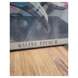 Galina Etude II - Framed Abstract Art Print