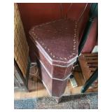 Decorative Stacked-Books Bookcase Cabinet