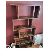 Rustic Wood Ladder Shelf - 28 x 10 x 63