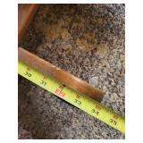 Hand-Carved Wooden Rocking Horse with Rope Mane