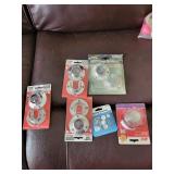 Closet Pole Socket Set Chrome 1-5/16 in - Mixed Closet Hardware