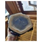 Chief Head Ceramic Cookie Jar With Lid - Blue Headdress, Western Print Mug, Plush German Shepherd