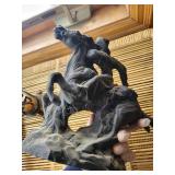 Cowboy on Horse Figurines (Lot of 2)