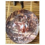 Bradford Exchange Collectibles - Noble Quest & Shared Worlds Plates, Native Figurine, Teepee Frames