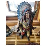 Bradford Exchange Collectibles - Noble Quest & Shared Worlds Plates, Native Figurine, Teepee Frames