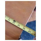 Wooden Drop-Leaf Folding Table - Light Oak Finish, Compact 2-Leaf Design