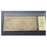 1942 Philippines Guerilla Issue 5 Pesos Note