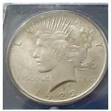 1922 Peace Dollar - ICG MS65