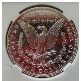 1889-S Morgan Dollar - PGA MS62 - Rare Date!