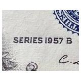 Beautiful Crisp 1957 Silver Certificate $1 Note