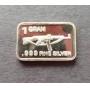 1 Gram Silver Bar  - AK-47
