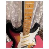 1988 Harmony H80 Sunburst Fender Strat Style Guitar