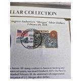 US Silver Dollar Collection with 3 Silver Dollars