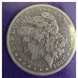 US Silver Dollar Collection with 3 Silver Dollars